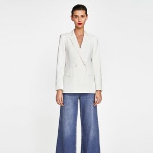 Express double breasted oversized blazer